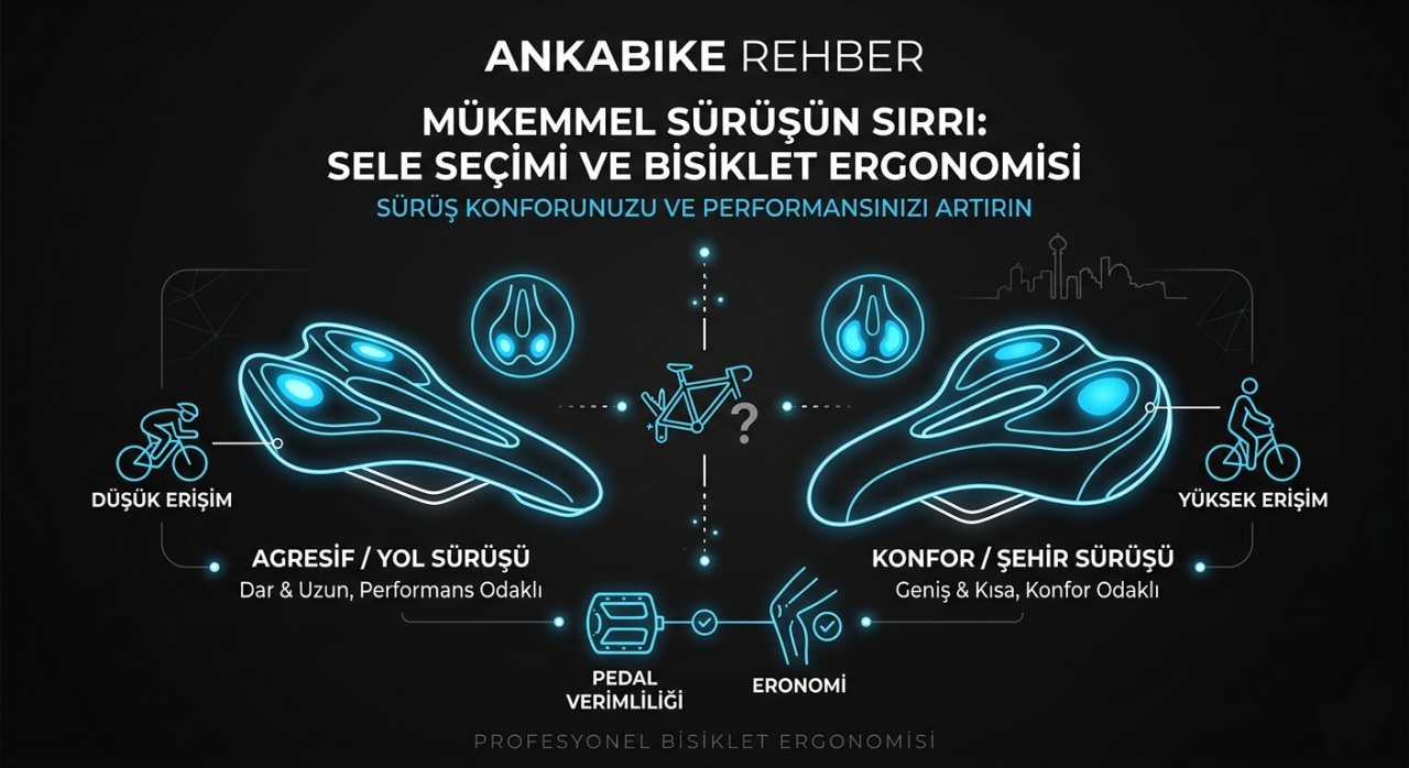 Mükemmel Sürüşün Sırrı: Sele Seçimi ve Bisiklet Ergonomisi