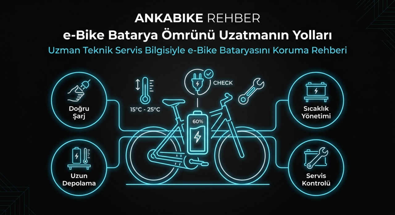 e-Bike Batarya Ömrünü Uzatmanın Yolları: Uzman Teknik Servis Rehberi