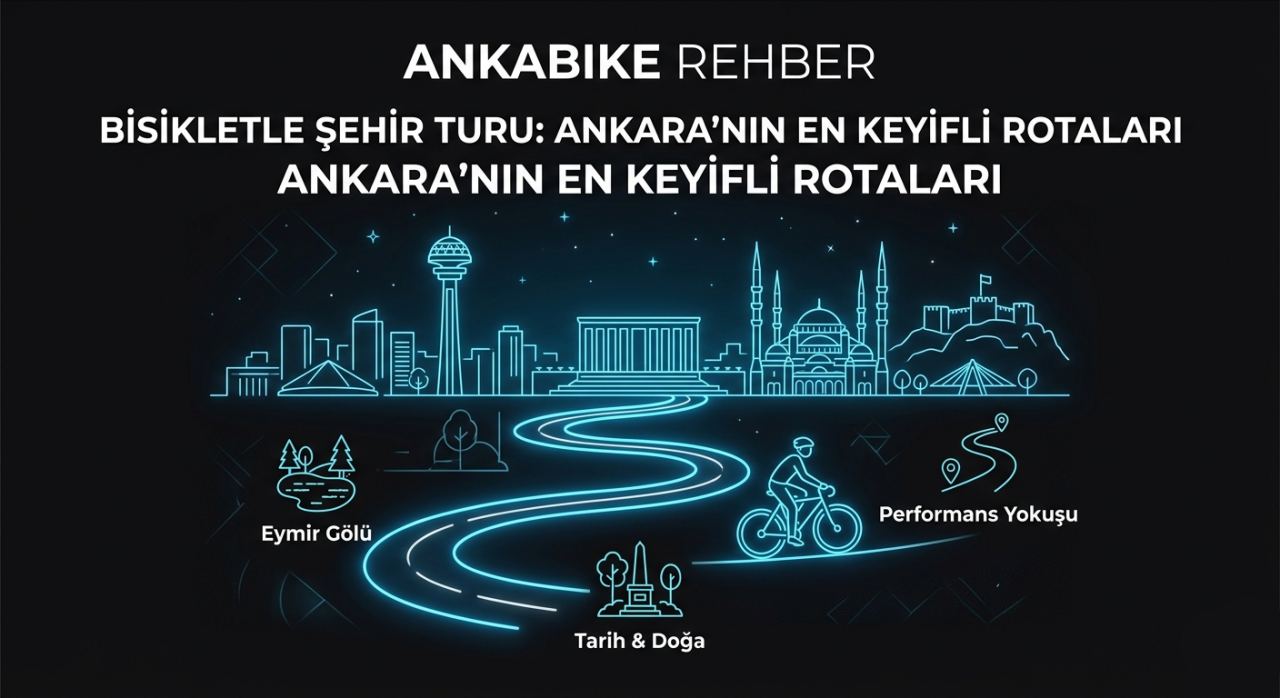 Bisikletle Şehir Turu: Ankara'nın En Keyifli Rotaları