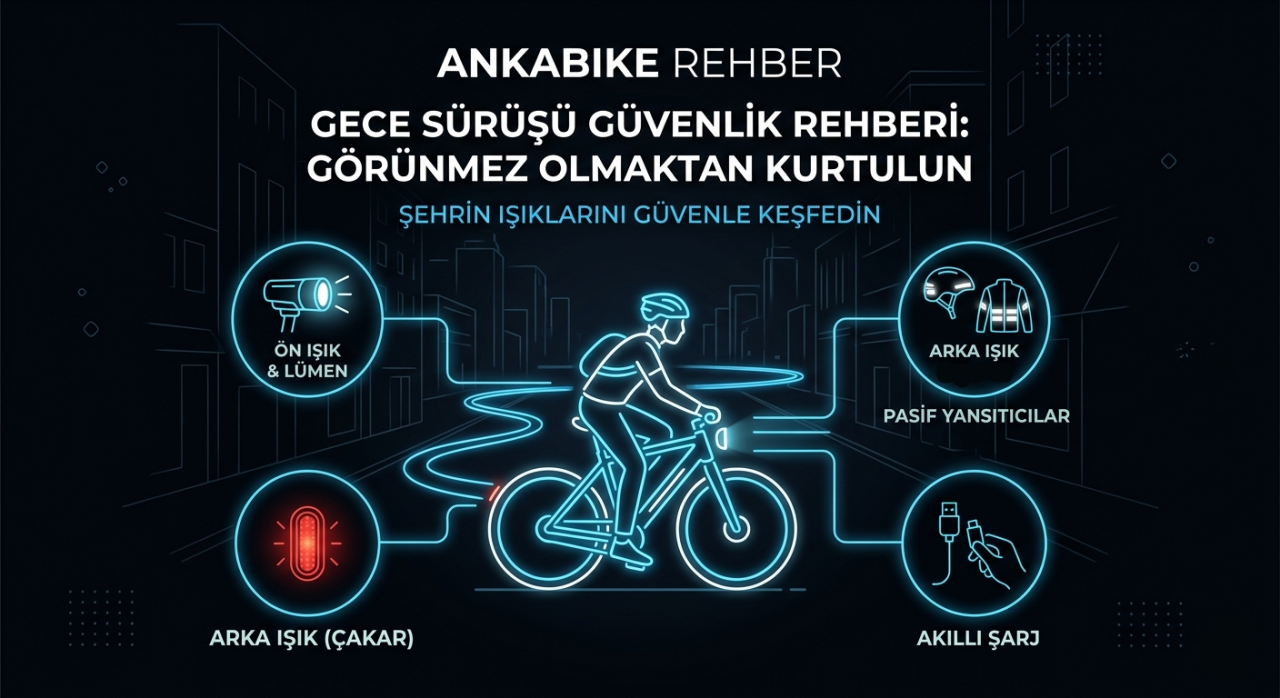 Gece Sürüşü Güvenlik Rehberi: Görünmez Olmaktan Kurtulun
