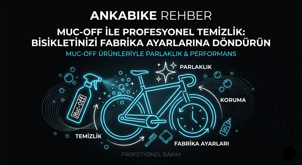 Muc-Off ile Profesyonel Temizlik: Bisikletinizi Fabrika Ayarlarına Döndürün