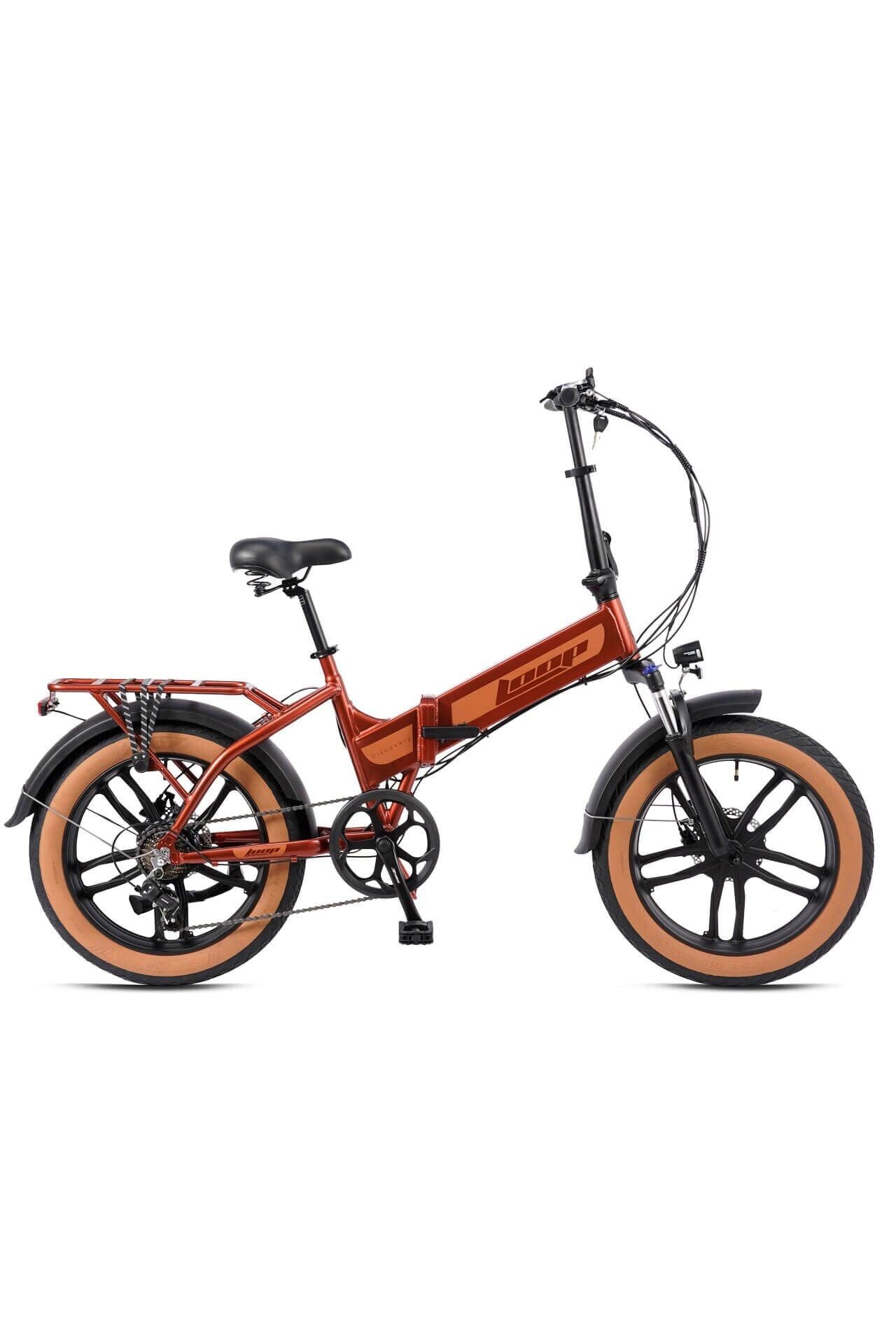 Loop Discovery Katlanır Elektrikli Bisiklet 20 Jant 7 Vites Hidrolik Disk