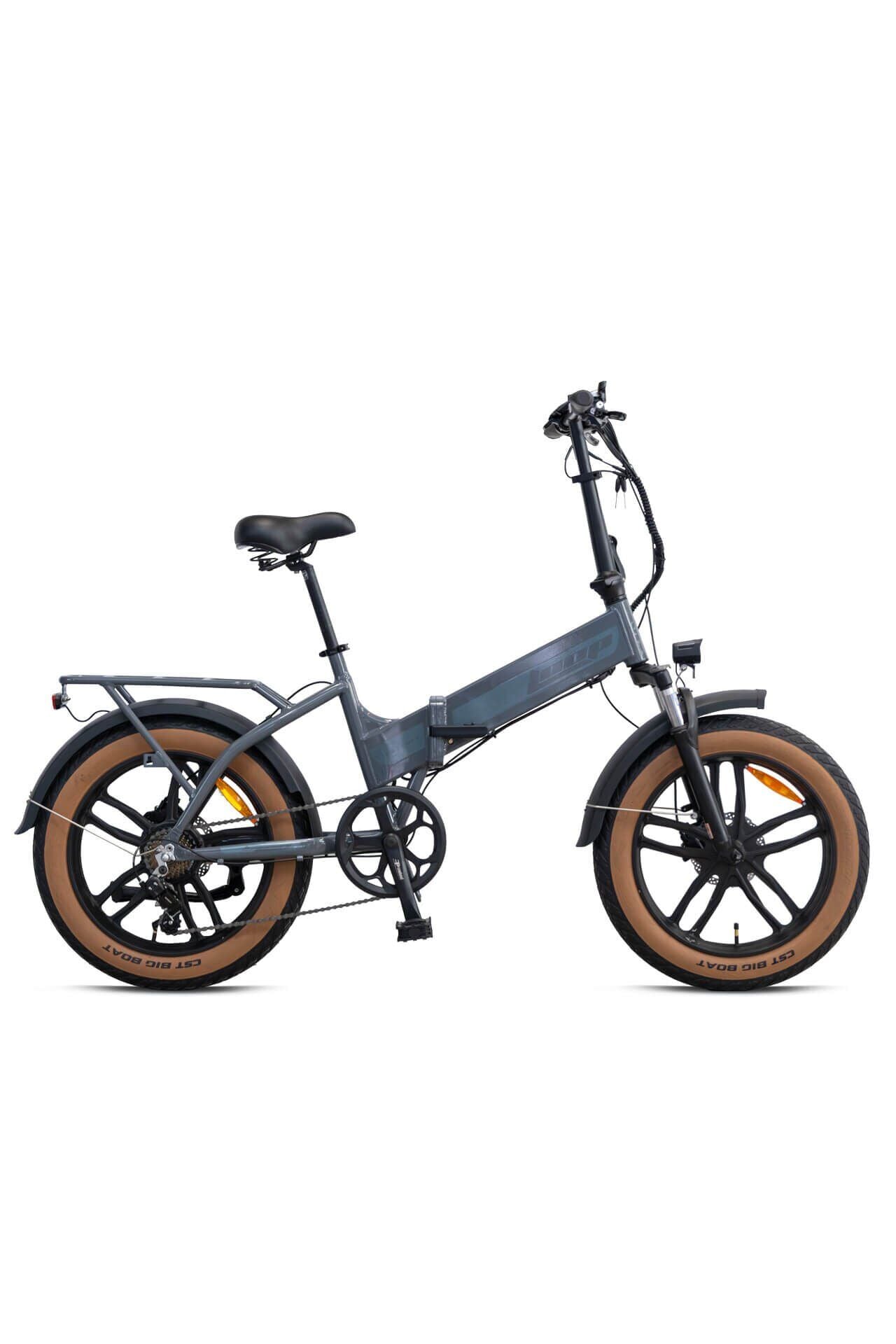 Loop Discovery Katlanır Elektrikli Bisiklet 20 Jant 7 Vites Hidrolik Disk