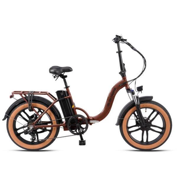 Elektrone Luna 20 Katlanır Elektrikli Bisiklet 20 Jant 7 Vites Disk Fren