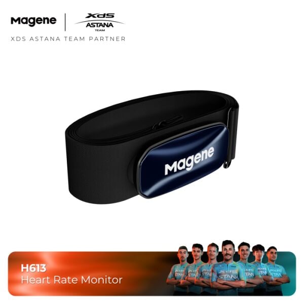 Magene H613 Nabız Sensörü Göğüs Bandı ANT+ Bluetooth Şarjlı Heart Rate Monitor