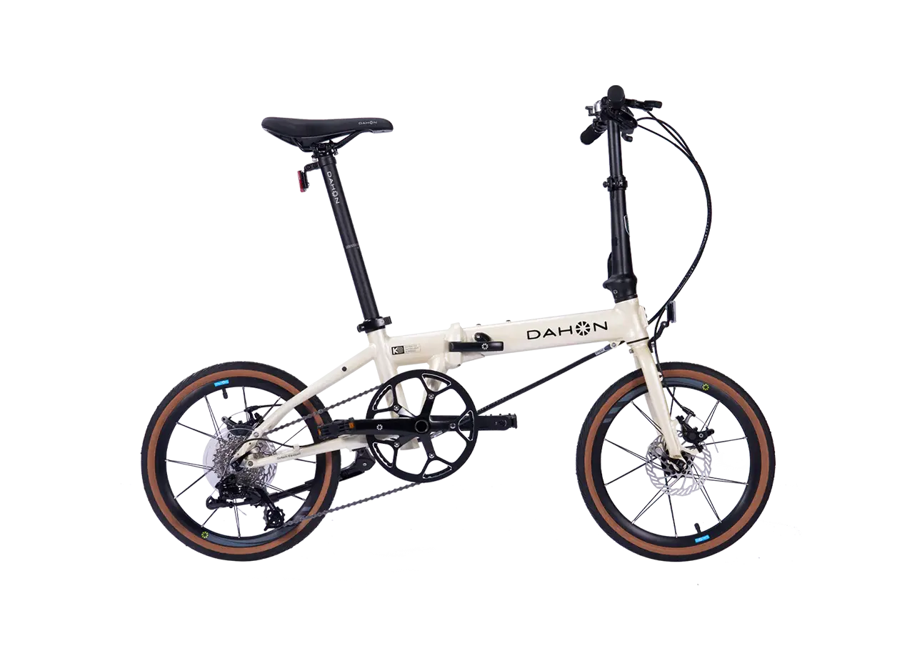 Dahon K9D 9 Vites 16'' Katlanır Bisiklet - Disk Frenli KREM