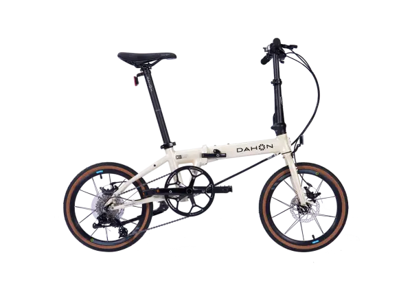 Dahon K9D 9 Vites 16'' Katlanır Bisiklet - Disk Frenli KREM
