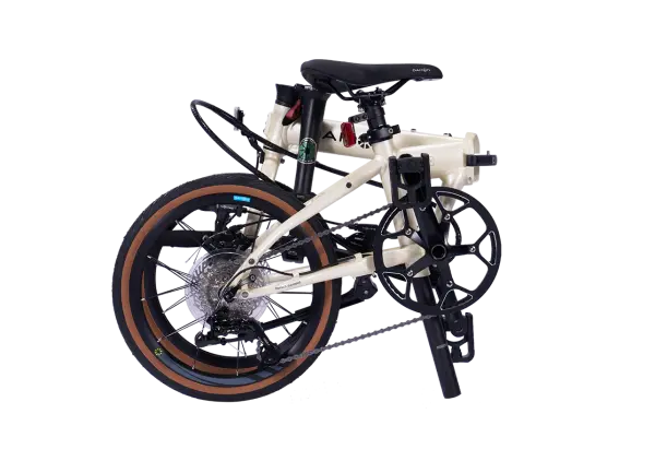 Dahon K9D 9 Vites 16'' Katlanır Bisiklet - Disk Frenli KREM