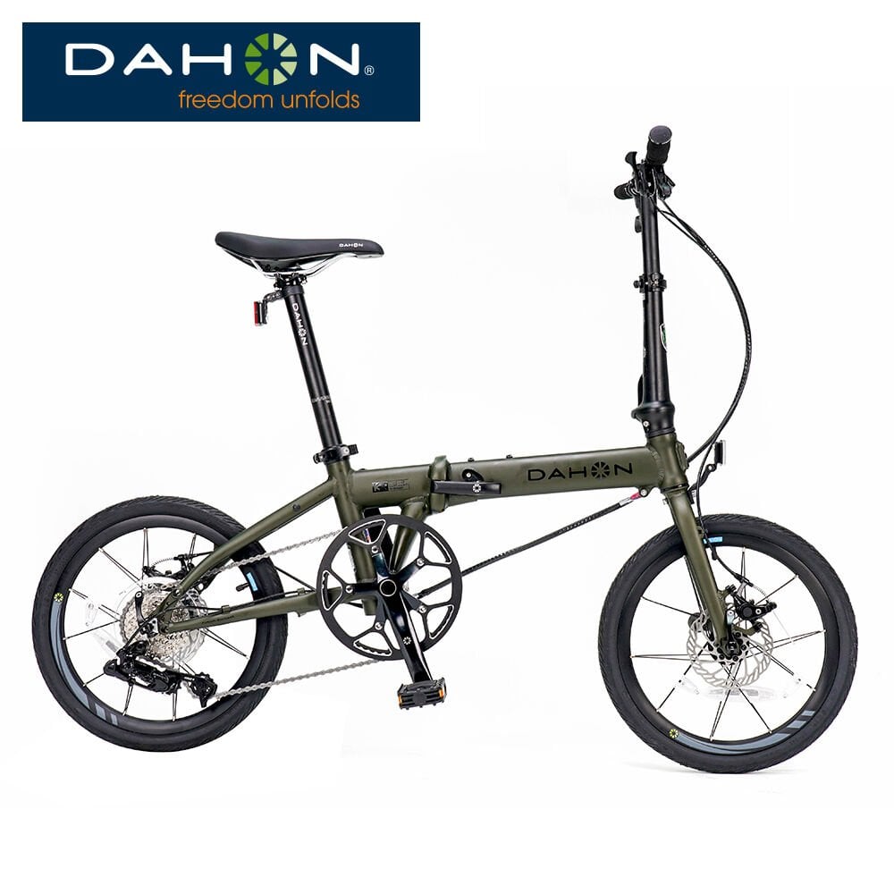 Dahon K9D 9 Vites 20'' Katlanır Bisiklet - Disk Frenli YEŞİL