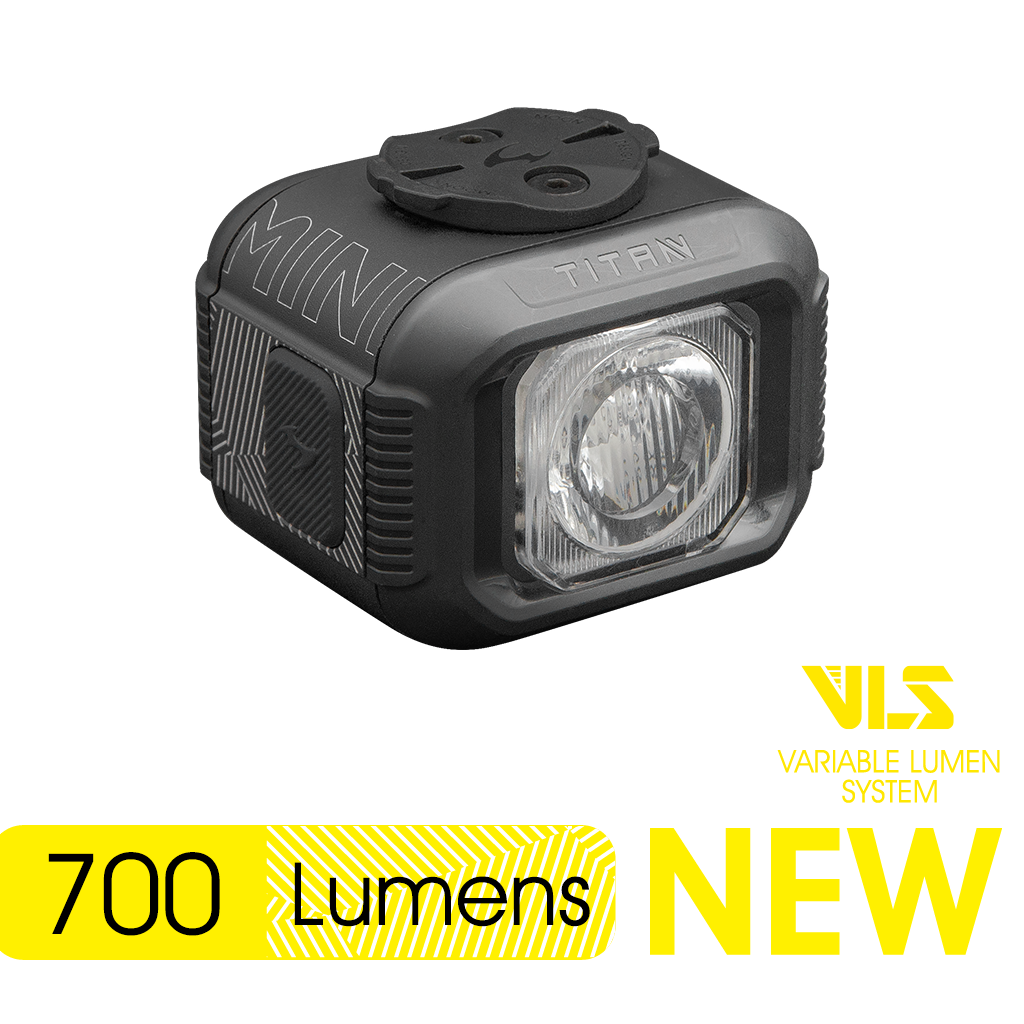 Moon Titan Mini 700 Lümen USB Şarjlı Bisiklet Ön Far | IPX7 Su Geçirmez