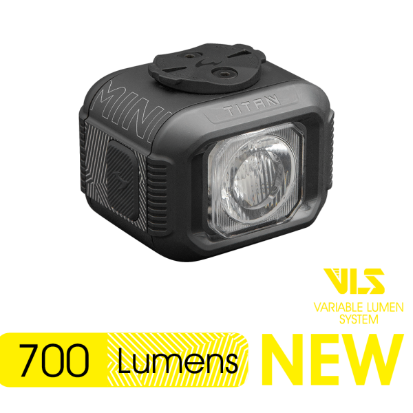 Moon Titan Mini 700 Lümen USB Şarjlı Bisiklet Ön Far | IPX7 Su Geçirmez