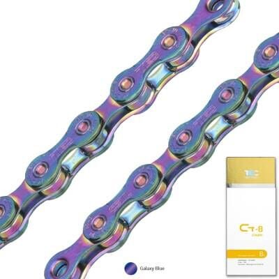 KMC TEC Zincir CT-8 6/7/8 Vites Rainbow 116 Bakla
