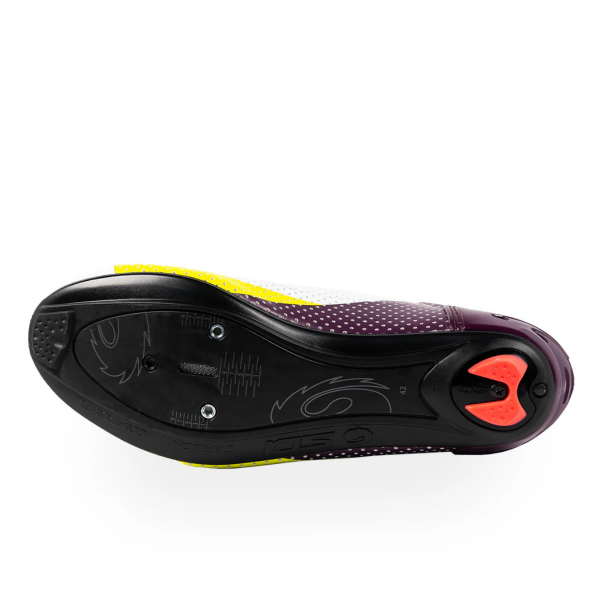SIDI T-5 Air Woman Kadın Triatlon Bisiklet Ayakkabısı - Beyaz/Pembe