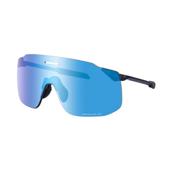 Shimano S-PHYRE CE-SPSL2 SL Ridescape All Road Bisiklet Gözlüğü Siyah / Safir Mavi Aynalı Lens (ECESPSL2ARL32)