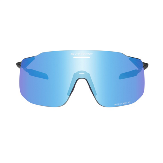Shimano S-PHYRE CE-SPSL2 SL Ridescape All Road Bisiklet Gözlüğü Siyah / Safir Mavi Aynalı Lens (ECESPSL2ARL32)