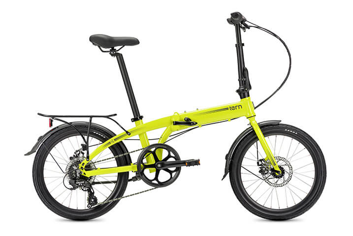 TERN LİNK B8 20'' M.Disc Limon Sarısı / Koyu Gri ( Siyah ) ST Çamurluk & Bagaj