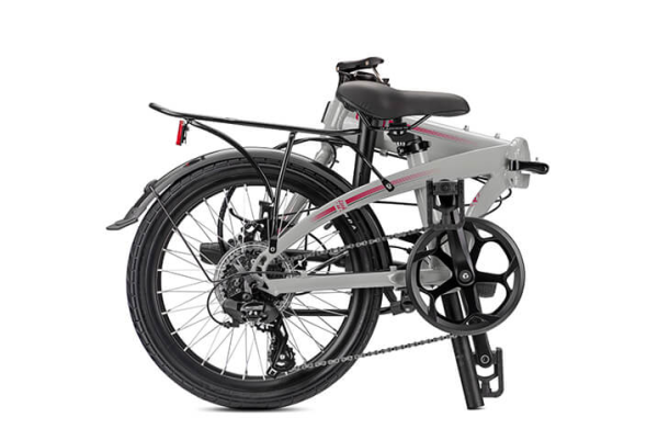 TERN LİNK B8 20'' M.Disc Parlak Çimento / Kırmızı ( Koyu Gri ) ST Çamurluk & Bagaj