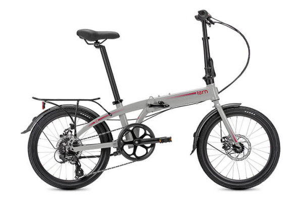TERN LİNK B8 20'' M.Disc Parlak Çimento / Kırmızı ( Koyu Gri ) ST Çamurluk & Bagaj