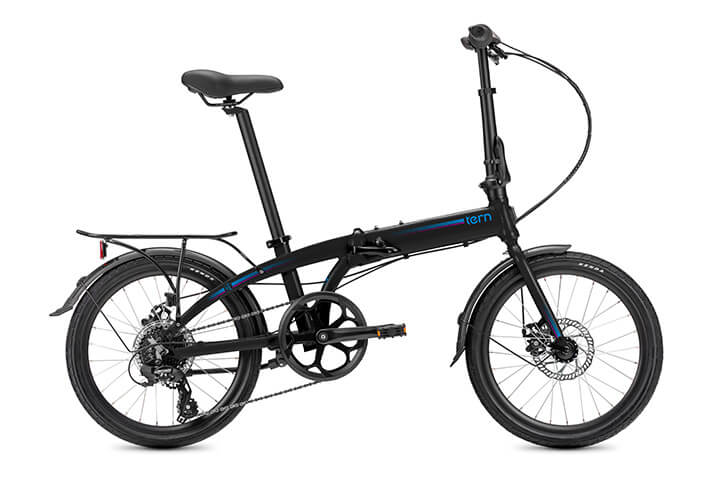 TERN LİNK B8 20''M.Disc Saten Siyah / Mavi (Eflatun) ST Çamurluk & Bagaj