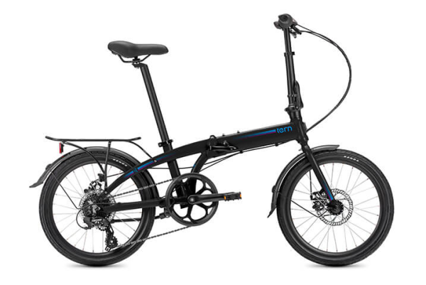 TERN LİNK B8 20''M.Disc Saten Siyah / Mavi (Eflatun) ST Çamurluk & Bagaj