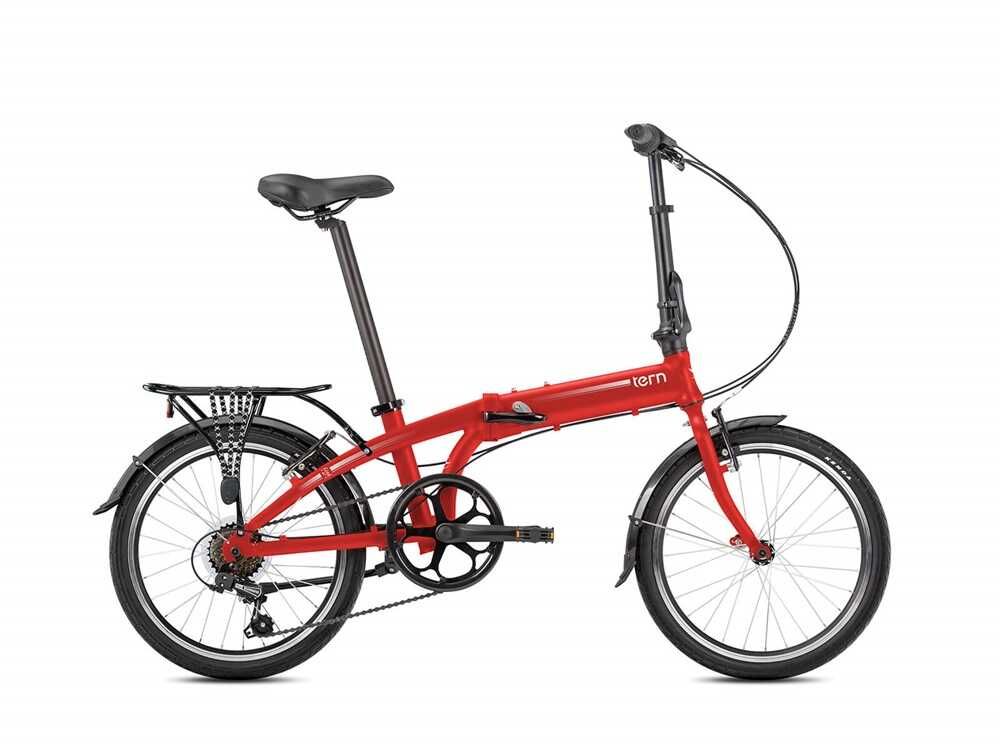 TERN LINK A7 20''J 7 Vites V.Fren Koyu Kırmızı / Kırmızı ST Çamurluk & Bagaj
