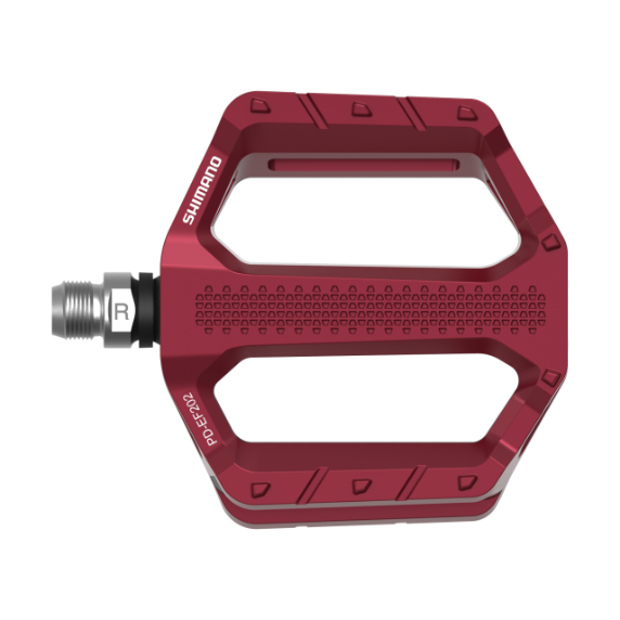 SHIMANO Pedal (Düz) PD-EF202 Kırmızı