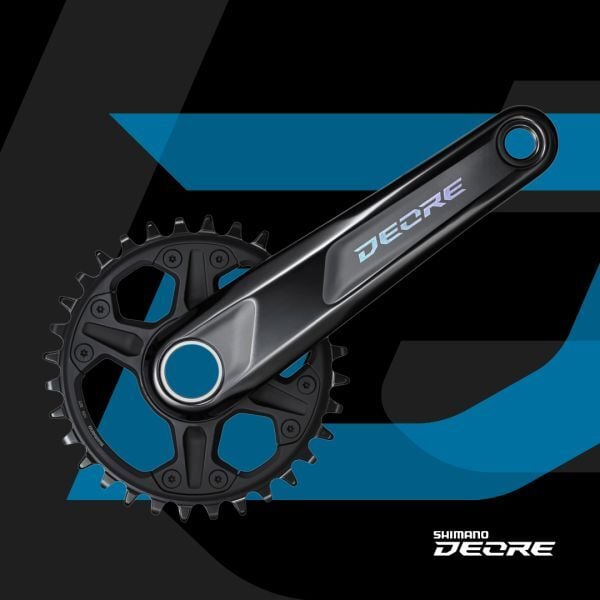 SHIMANO DEORE Aynakol FC-M6100-1 2'Lİ KRANKSET 12 Vites 170,0 mm 30D
