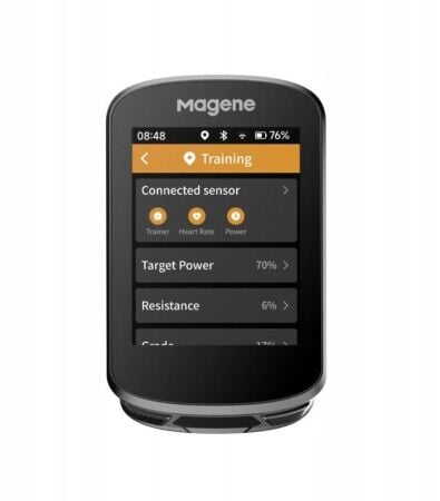 Magene Smart C506 GPS Bisiklet Yol Bilgisayarı Dokunmatik