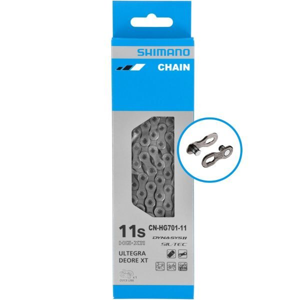 Shimano Zincir CN-HG701 11 Vites HG-X11 E-Bıke Rated Quıck-Link 116 Bakla