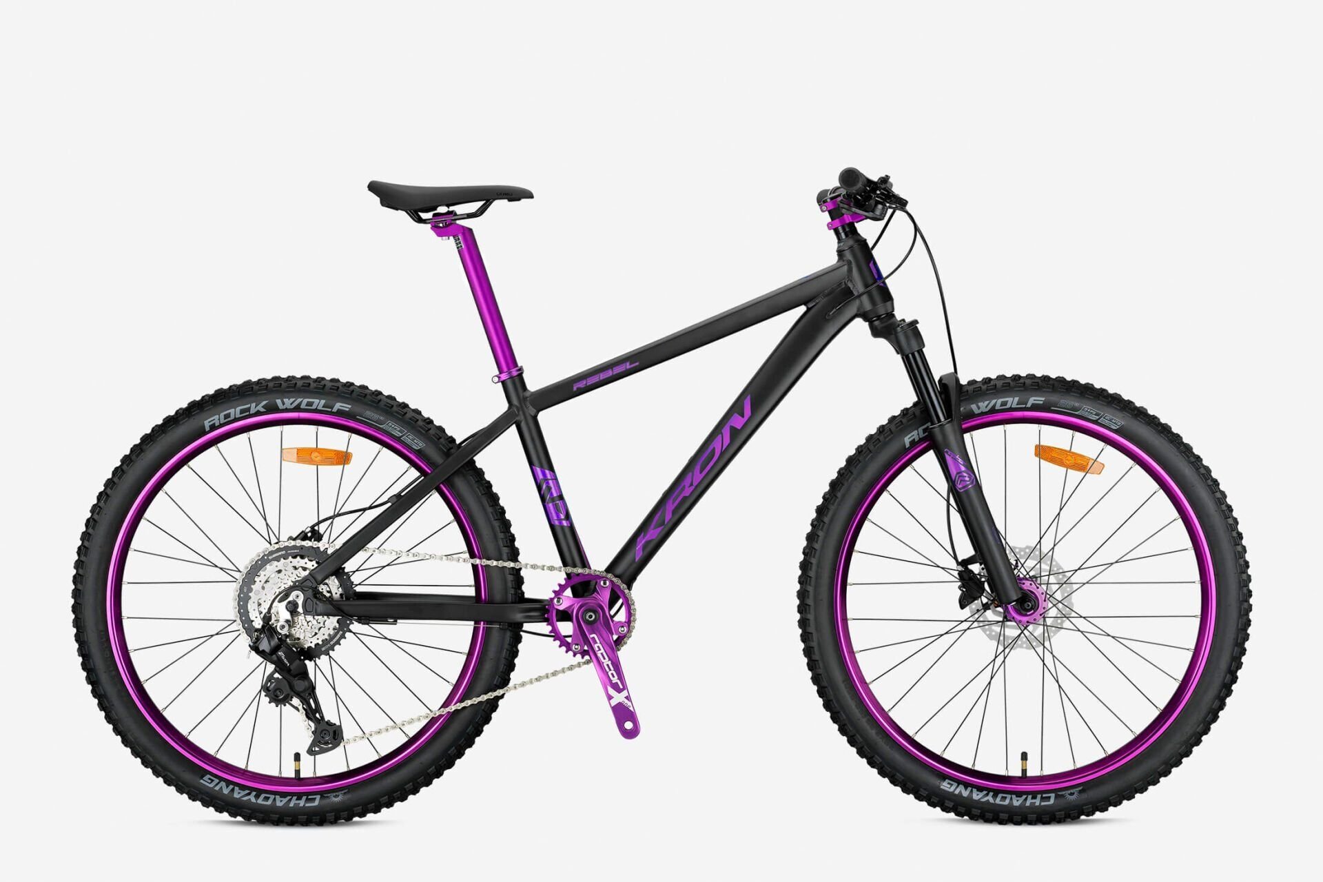 KRON REBEL 26 JANT MOR  H.DİSK 1X8 ESSA DAĞ BİSİKLETİ