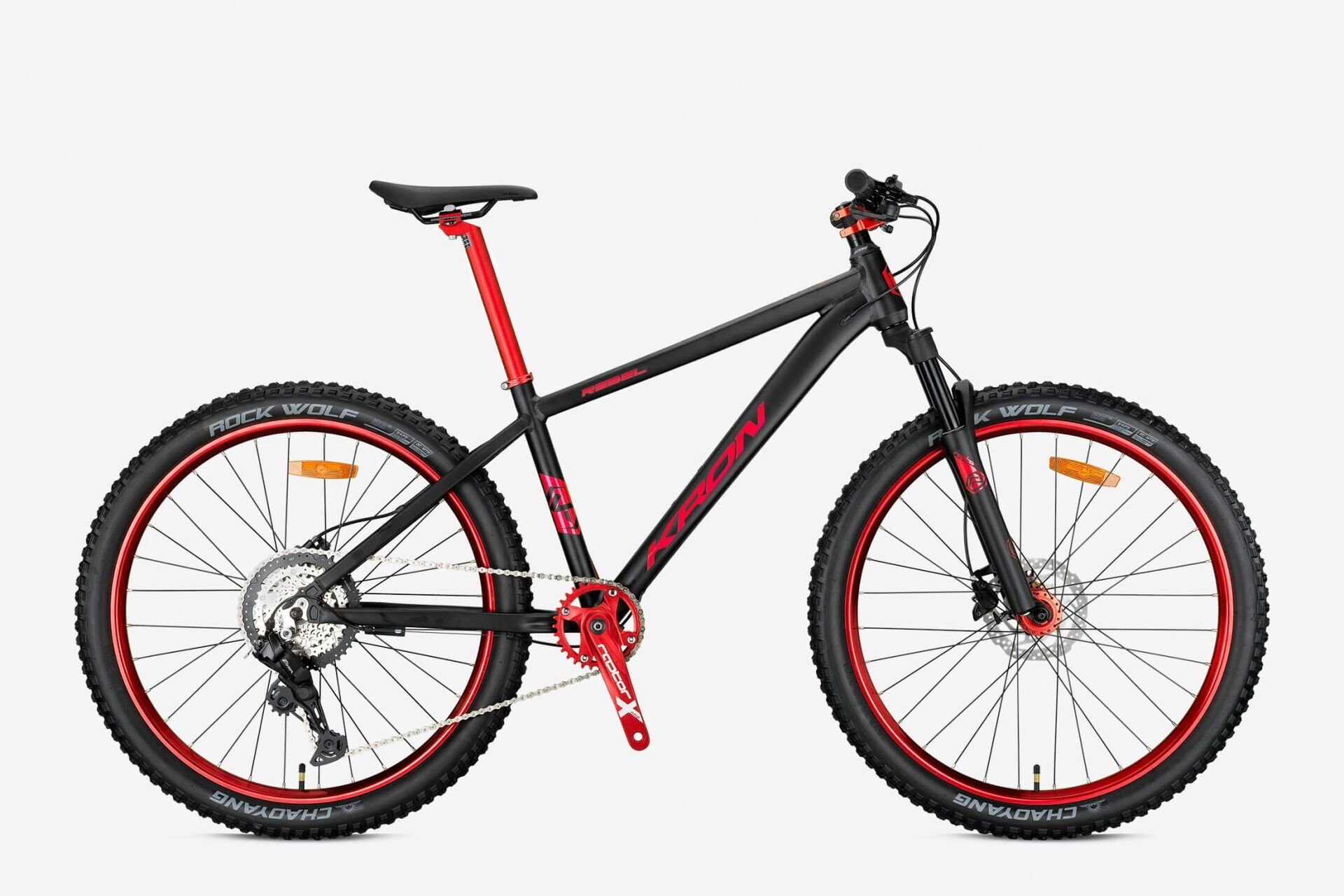 KRON REBEL 26 JANT KIRMIZI  H.DİSK 1X8 ESSA DAĞ BİSİKLETİ