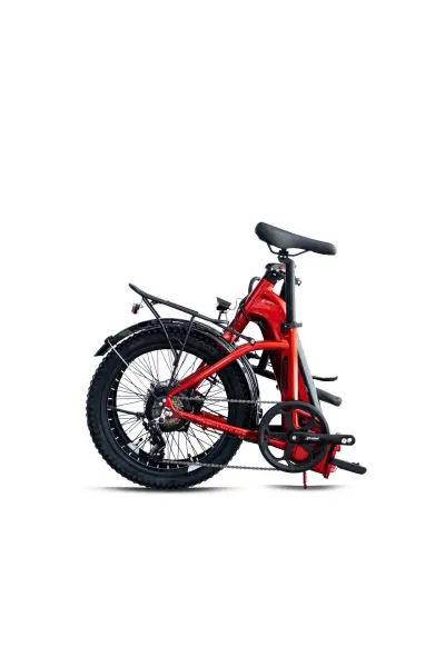 LOOP URBAN ELEKTİRİKLİ KATLANIR BİSİKLET KIRMIZI